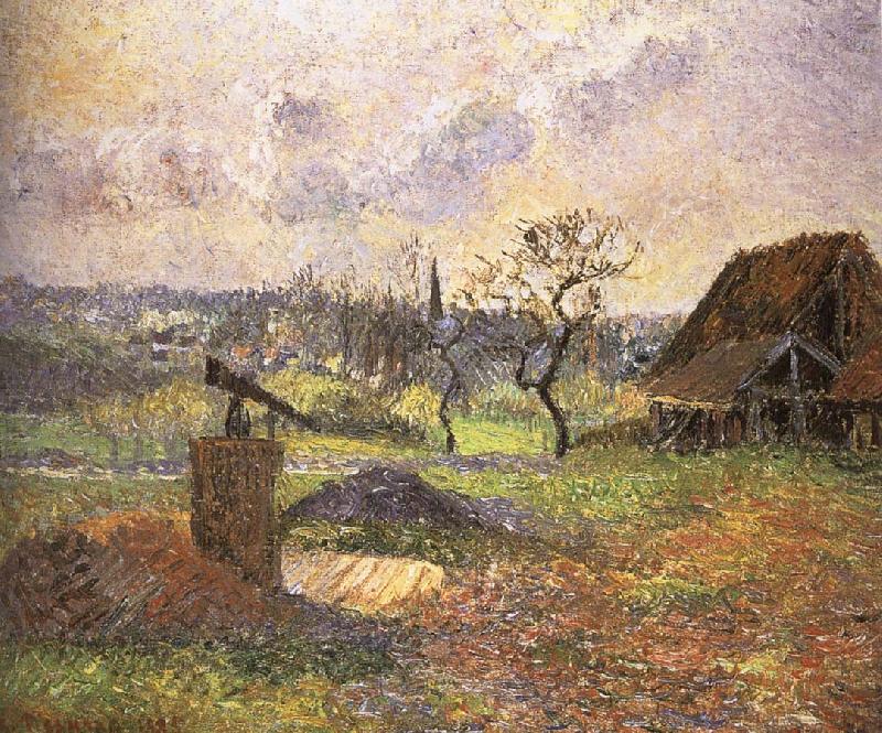 Camille Pissarro scenery oil painting image